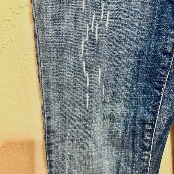 J. Crew Distressed Stretch size 30 EUC Straight Leg Women Jeans - Picture 7 of 10